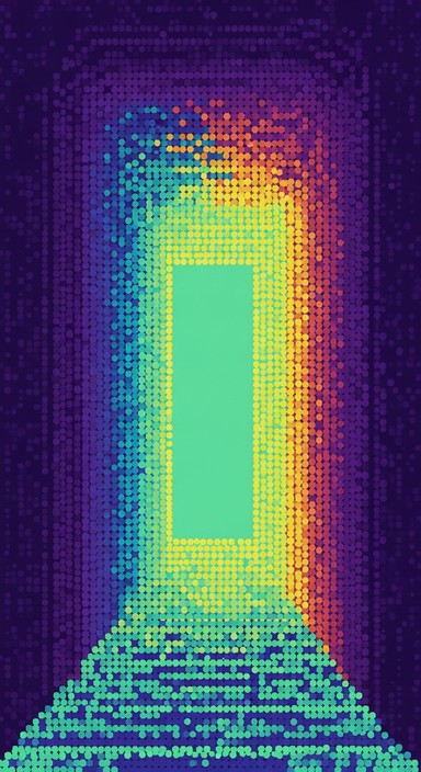Free Luminous Pixel Portal Photo - Portal, Pixel, Pointillism ...
