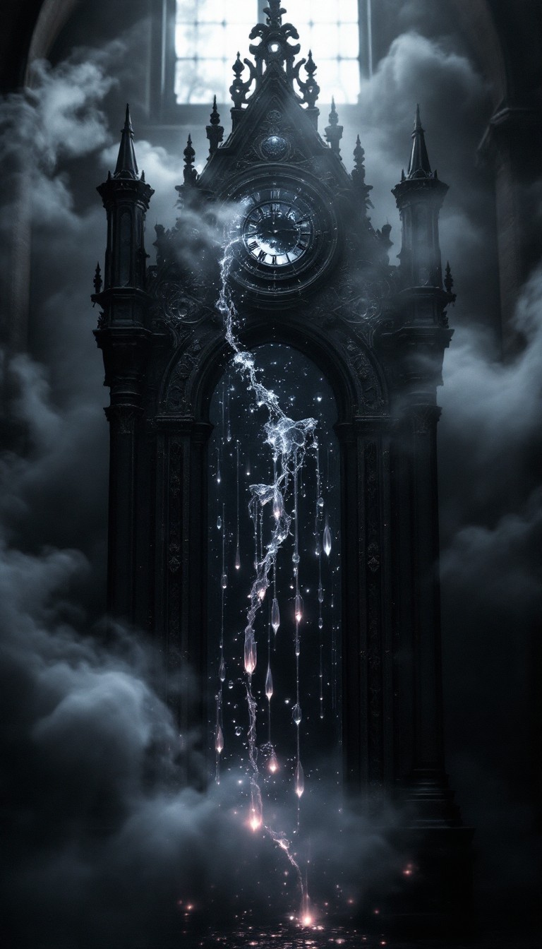 Timer Design Goth Free Misty Gothic Timepiece Image - Gothic, Clock, Tower | Download at ...