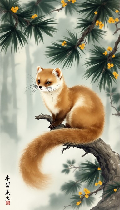 Free Peaceful Fox Portrait Image - Fox, Asian, Traditional | Download ...