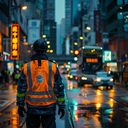 Street Patrollers Free Urban Safety Patrol Image - City, Officer, Evening | Download at ...