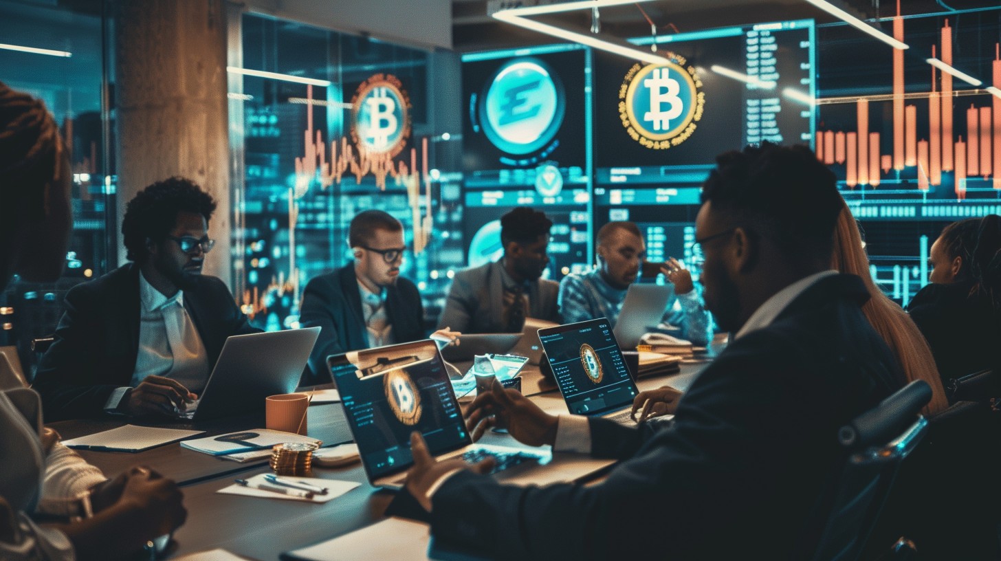 Free Cryptocurrency Strategy Meeting Image - Cryptocurrency, Meeting ...