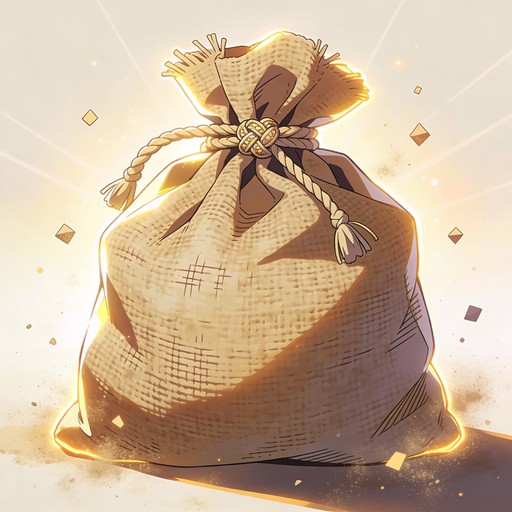 Free Anime Treasure Bag Image - Burlap, Sack, Bag | Download at StockCake