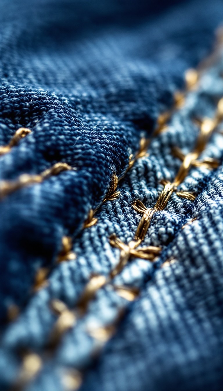 Free Denim Details Close-up Image - Denim, Workwear, Macro | Download ...