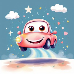 Free Happy Car Adventures Image - Cartoon, Car, Cute | Download at ...