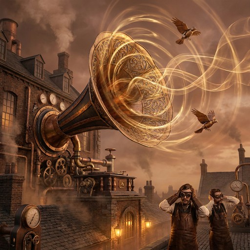 Steam Punk Sound Machine Free Steampunk Sound Machine Image - Steampunk, Victorian, Phonograph ...