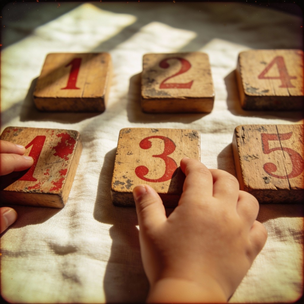 Free Vintage Counting Blocks Image - Vintage, Counting, Blocks ...