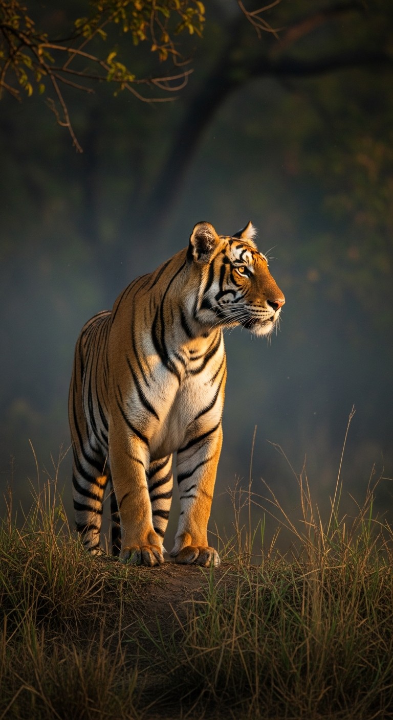 Free Majestic Tiger Standing Image - Tiger, Bengal, Wildlife | Download ...