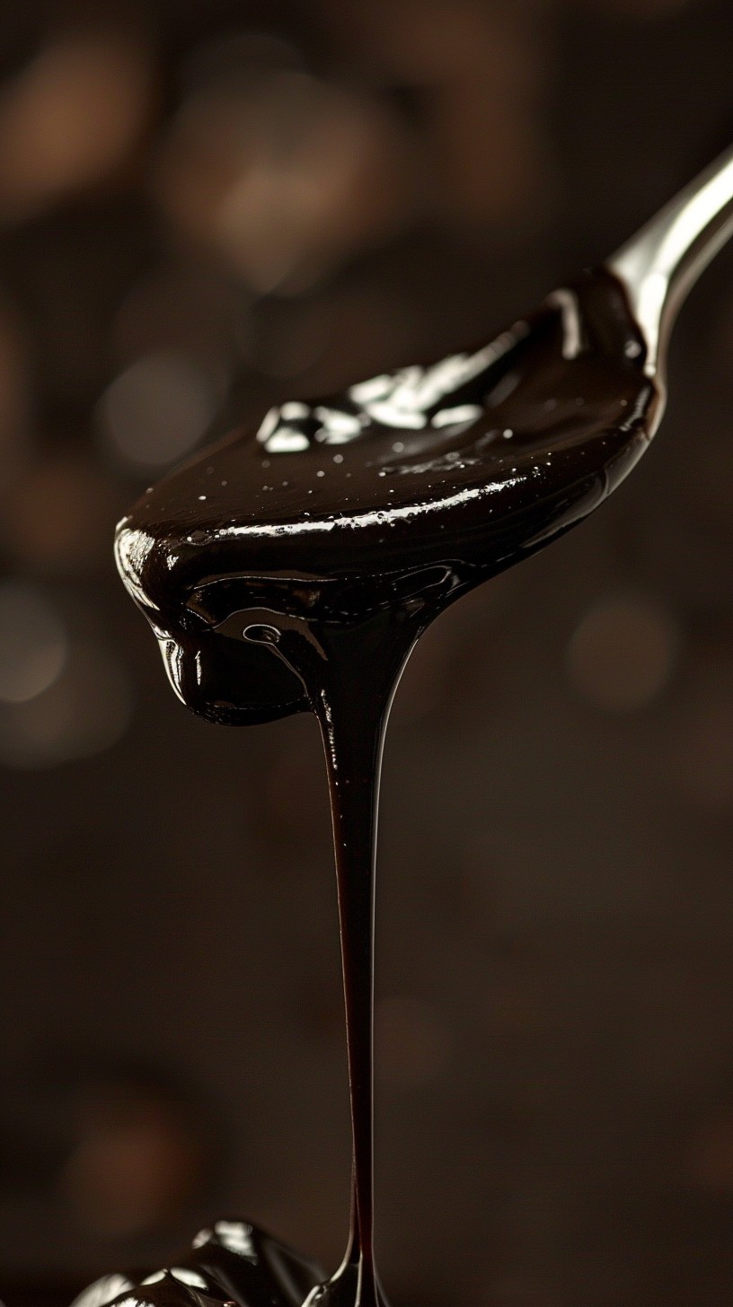 Free Decadent Chocolate Drizzle Photo - Chocolate, Spoon, Dripping ...
