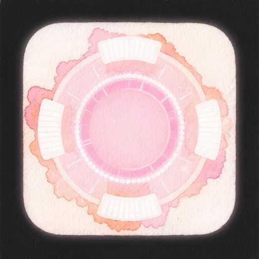Radiant Level Design Ui Download Radiant Tech Interface Image - Watercolor, Pink, Circular ...