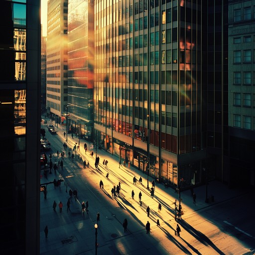 Free Sunset Street Scene Image - Cityscape, Sunset, Urban | Download at ...