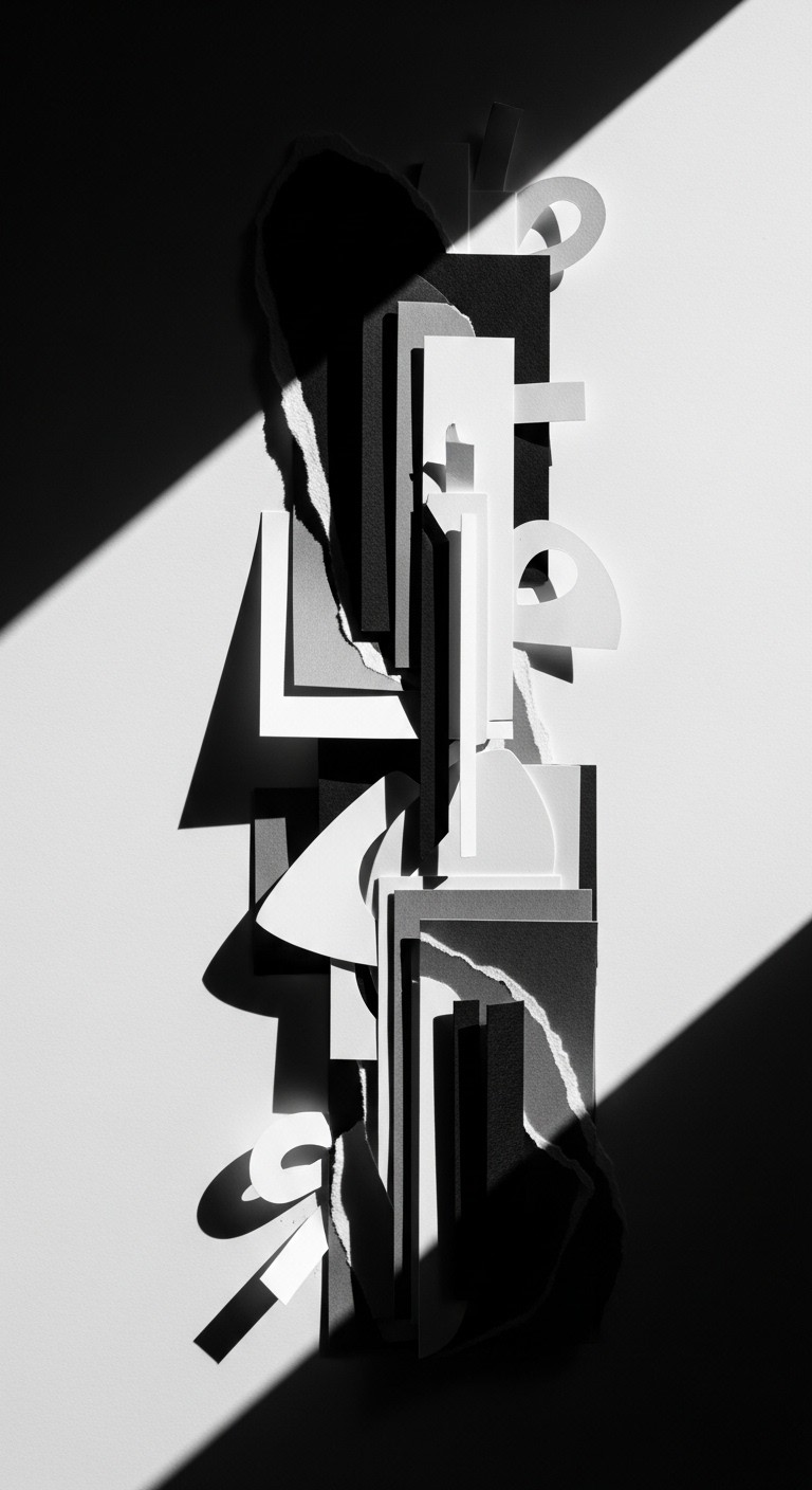 Free Paper Shadows Composition Photo - Abstract, Paper, Geometric ...