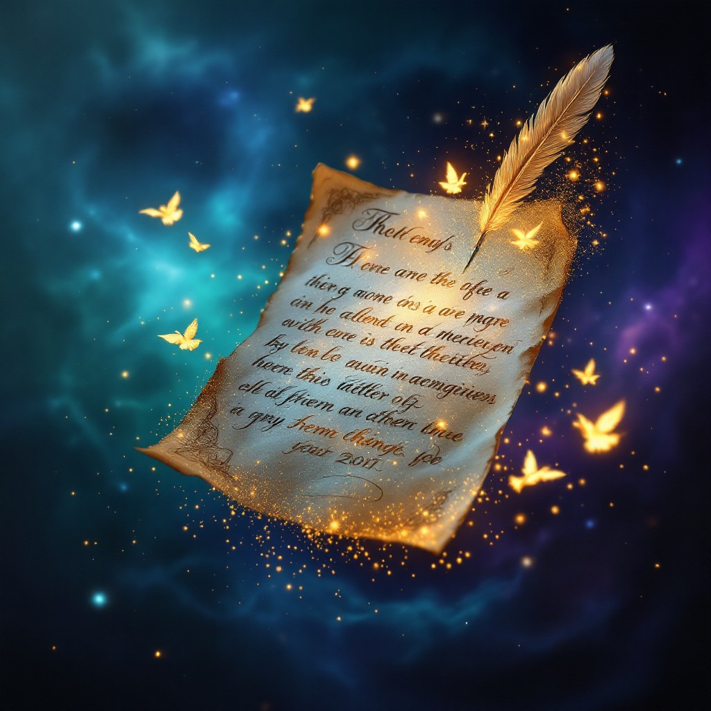 Magic Writing Transformation Free Magical Letter Transformation Image - Letter, Magical, Fantasy ...