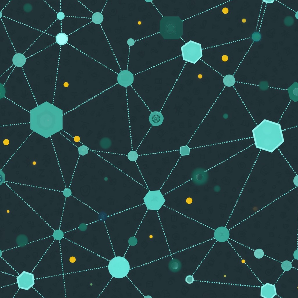 Free Flowing Hexagonal Network Image - Network, Hexagonal, Digital ...