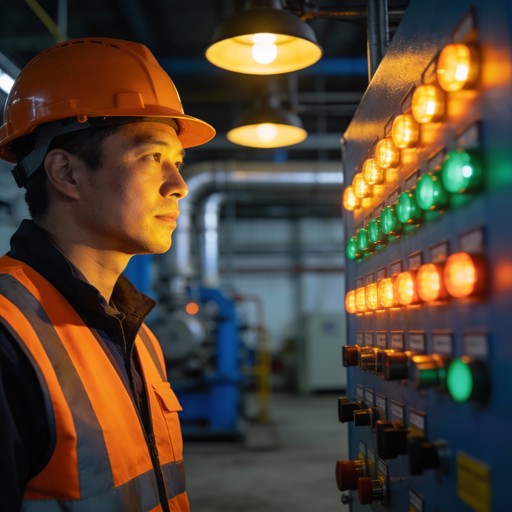 Light Machine Operator Free Industrial Safety Monitoring Image - Industrial, Safety, Operator ...