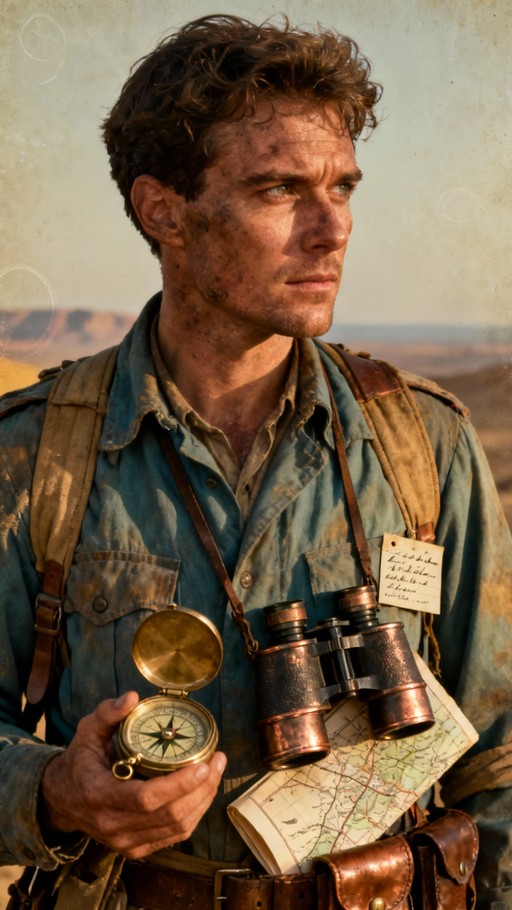 Free Vintage Explorer Portrait Image - Vintage, Explorer, Adventurer ...