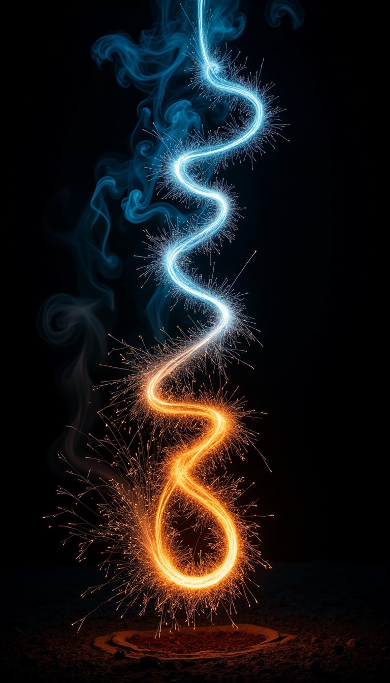 Helix Fire Set Free Ascending Fire Helix Photo - Spiral, Sparks, Helix | Download at ...