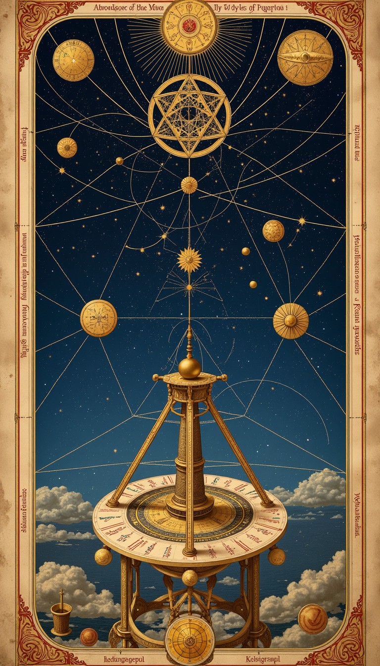 Free Celestial Sacred Geometry Image - Astrolabe, Celestial, Cosmos ...