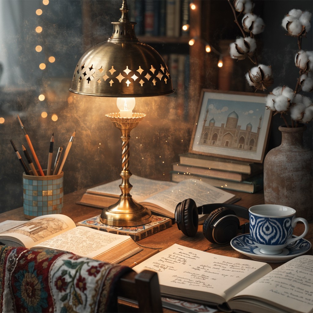 Free Cozy Study Sanctuary Image - Study, Desk, Lofi | Download at StockCake
