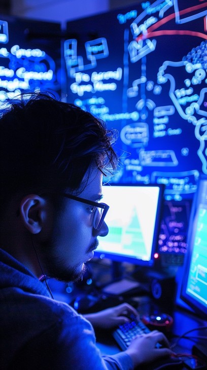 Free Coder at Work Image - Programmer, Coding, Technology | Download at ...