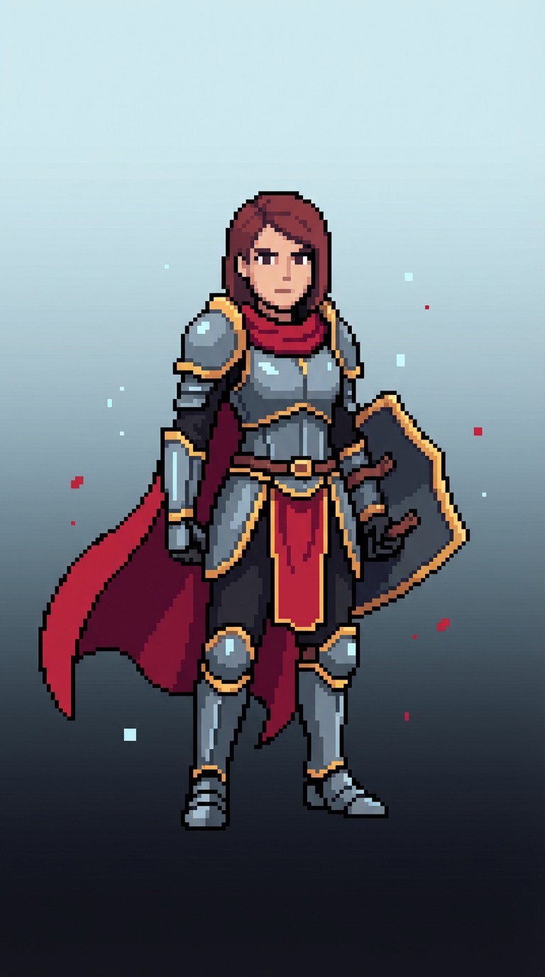 Free Pixel Warrior Woman Image - Warrior, Pixel, Female | Download at ...