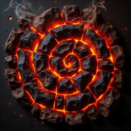 Free Glowing Ember Spiral Image - Spiral, Embers, Coals | Download at ...