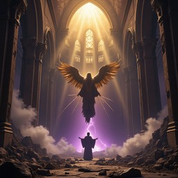 Free Fallen Angel Rising Image - Gothic, Angel, Cathedral | Download at ...