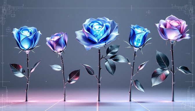 Free Luminous Techno Petals Image - Petals, Led, Translucent | Download ...