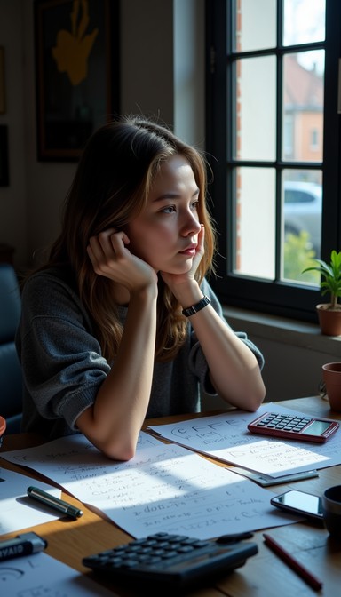 Free Contemplative workspace moment Image | Download at StockCake