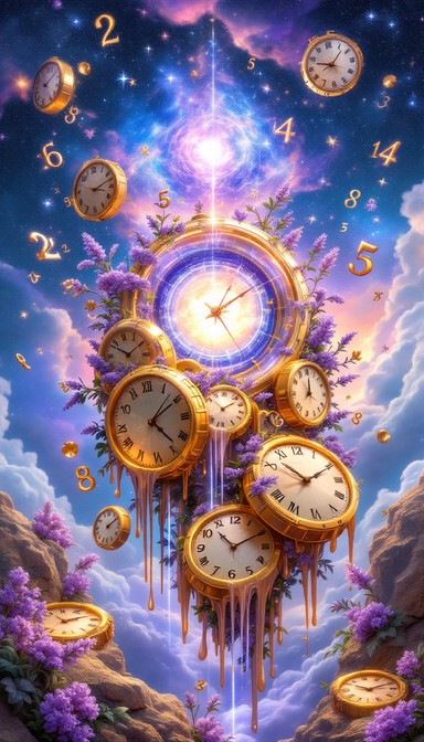 Free Time Melts Away Image - Watercolor, Clock, Surreal | Download at ...