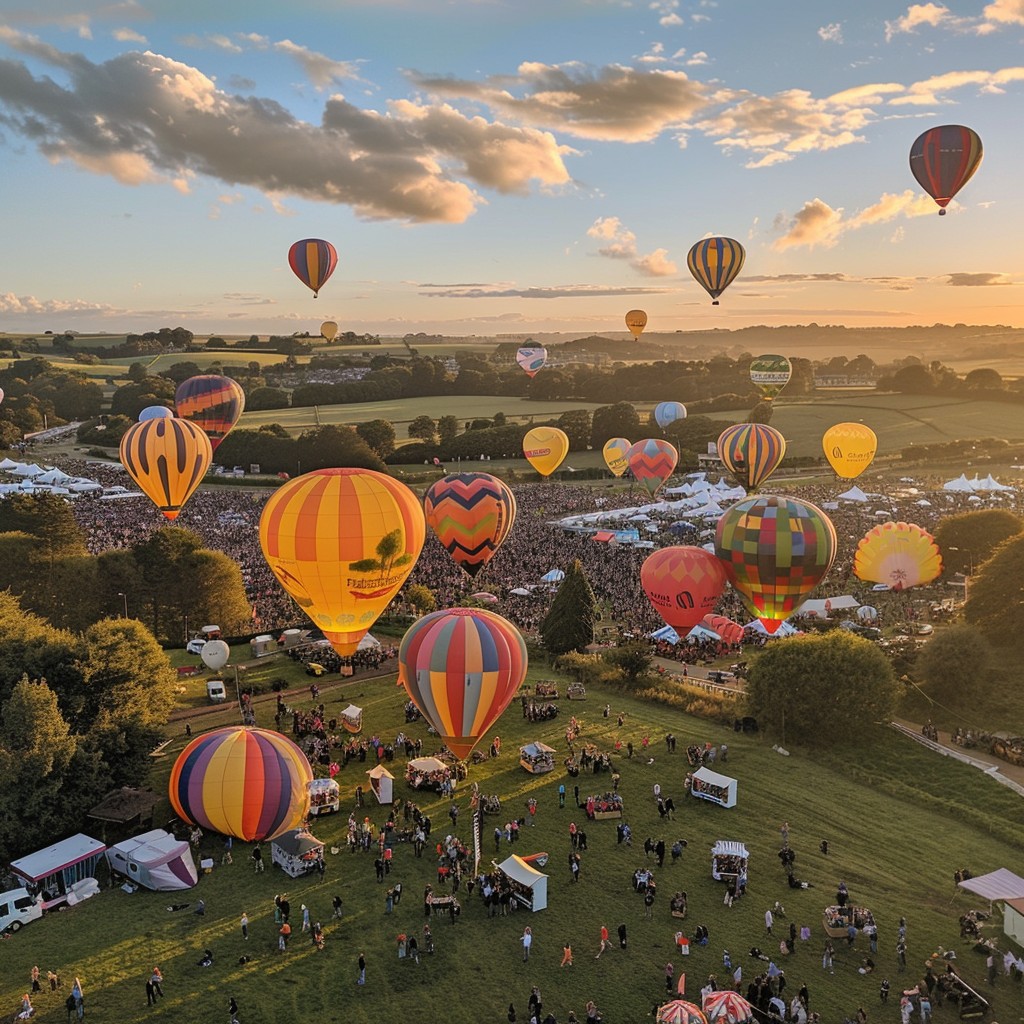 Free Balloon Festival Aerial Image - Balloons, Sky, Festival | Download ...
