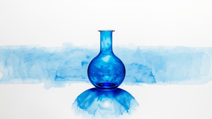 Azurlite Free Azure Glass Glow Image - Watercolor, Carafe, Azure | Download at ...
