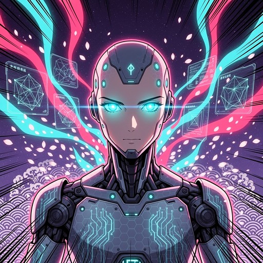 Free Cyberpunk Android Portrait Image - Android, Anime, Manga ...