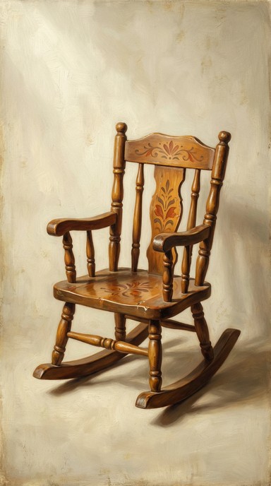 Wood Graining Rocker Free Handcrafted Wooden Rocker Image - Handcrafted, Wooden, Rocking ...