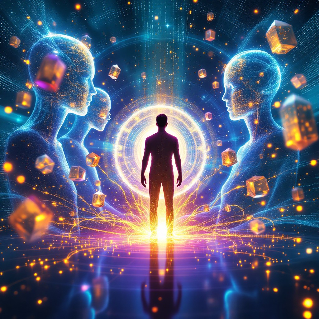 Free Digital Wisdom Transfer Image - Surreal, Digital, Holographic ...