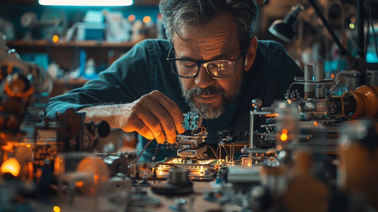 Free Inventor at Work Image - Inventor, Workshop, Meticulous | Download ...