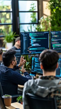 Free Tech Team Working Image - Technology, Team, Coding | Download at ...