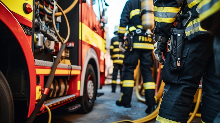Download Firefighters Ready Action Image - Firefighters, Emergency ...