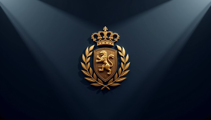 Selective Emblom Free Regal Gold Emblem Image - Emblem, Gold, Crown | Download at StockCake