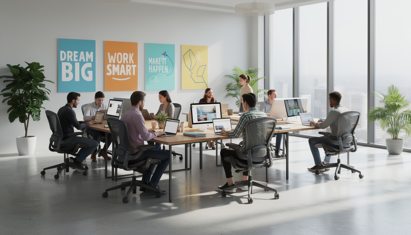 Free Bright Co-Working Space Image - Coworking, Office, Workspace ...