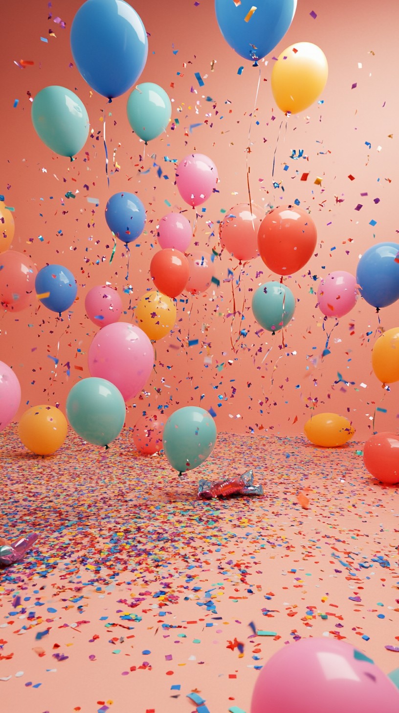 Free Celebratory Balloon Display Image - Celebration, Balloons ...