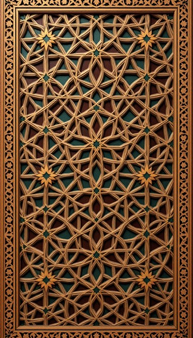 Islamic Wood Roster Free Islamic Wooden Lattice Image - Geometric, Islamic, Woodwork ...