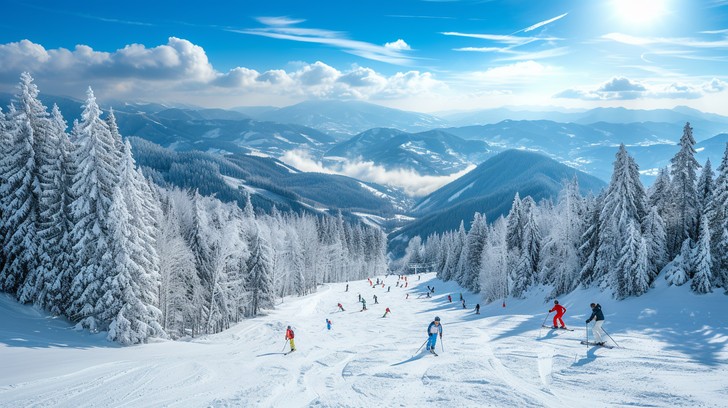 Free Winter Ski Slope Image - Winter, Skiing, Snowboarding | Download ...