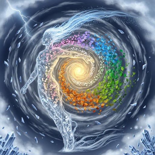 Free Seasonal Wind Spirit Image - Ethereal, Spiral, Elemental ...