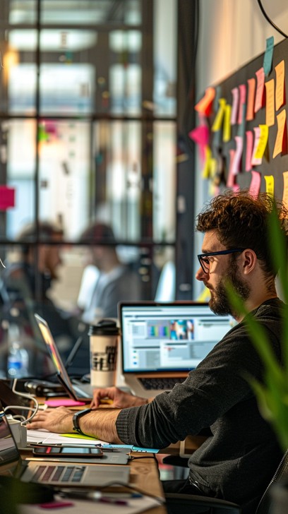 Free Focused Office Work Image - Office, Man, Computer | Download at ...