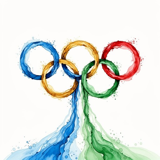 Olympic Rings Visual Free Olympic Rings Radiate Image - Olympics, Pixel, Digital | Download ...