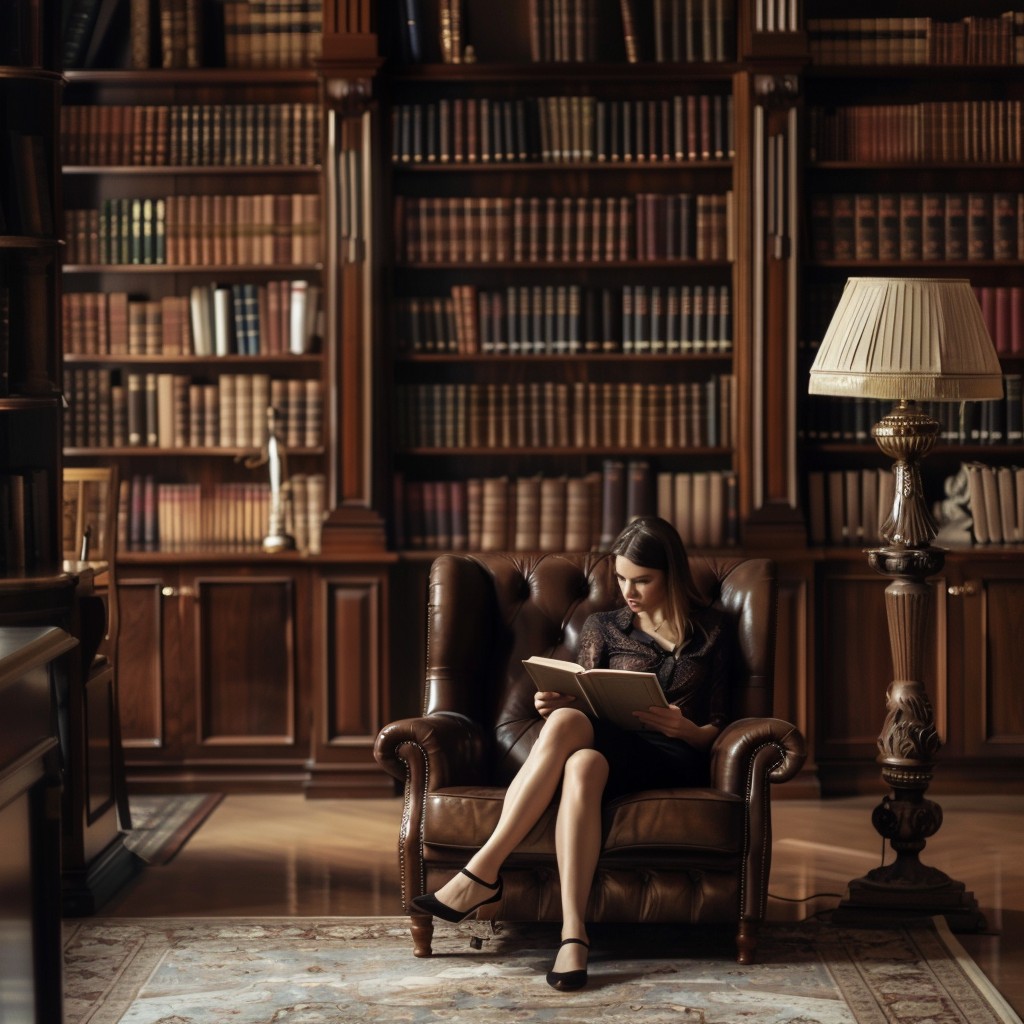 Reading In Library Free Reading in Library Image - Library, Reading, Woman | Download at ...