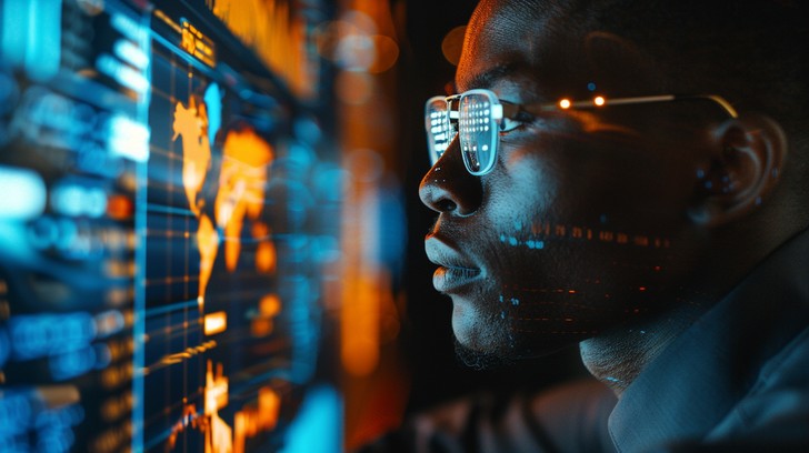 Free Analyzing Data Intently Image - Technology, Analysis ...