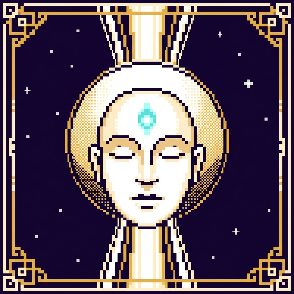 Free Divine Pixel Portrait Image - Divine, Spiritual, Meditation ...