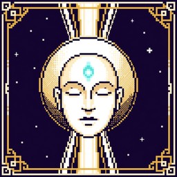 Free Divine Pixel Portrait Image - Meditation, Spiritual, Divine ...