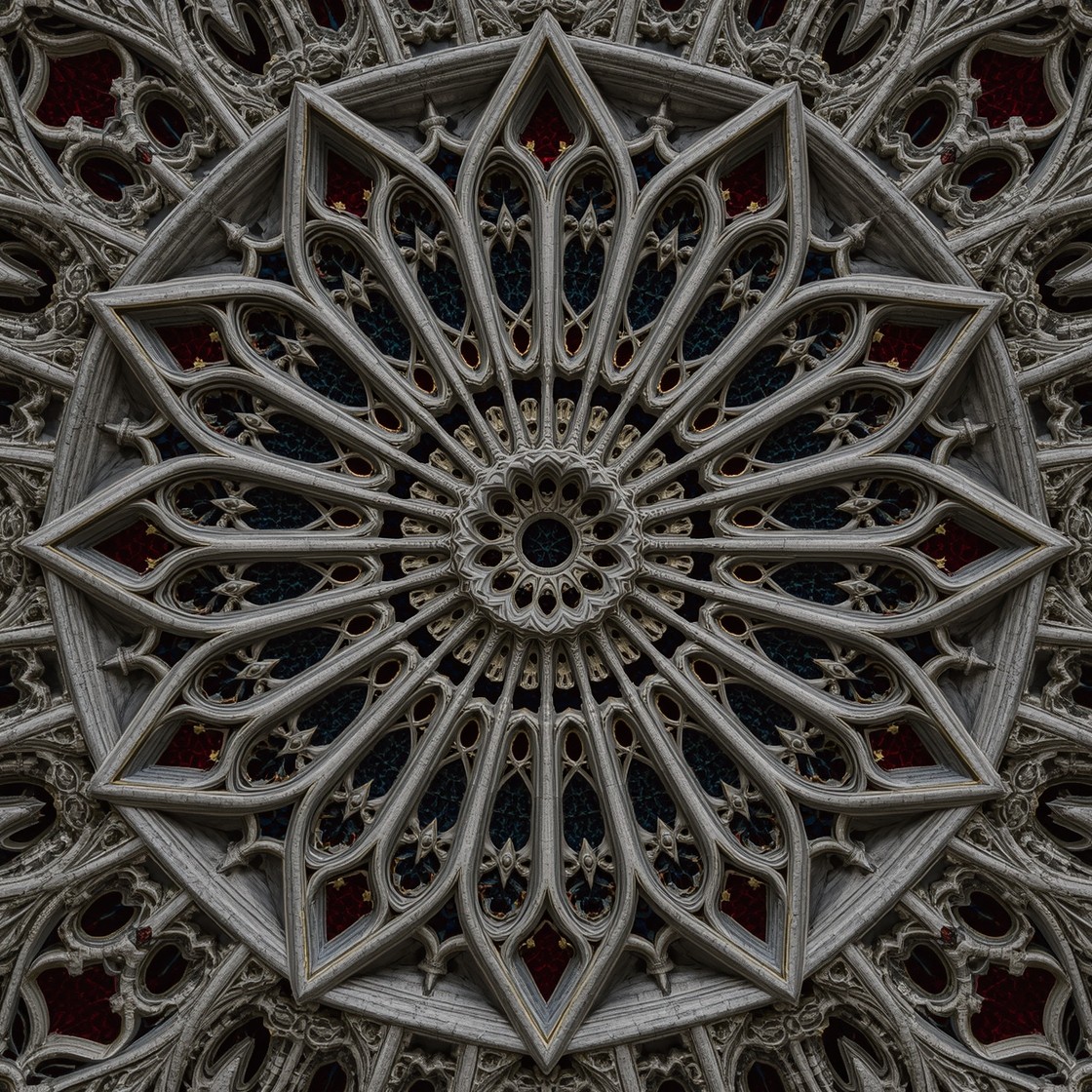 Free Gothic Stone Rosette Image - Gothic, Cathedral, Stone | Download ...